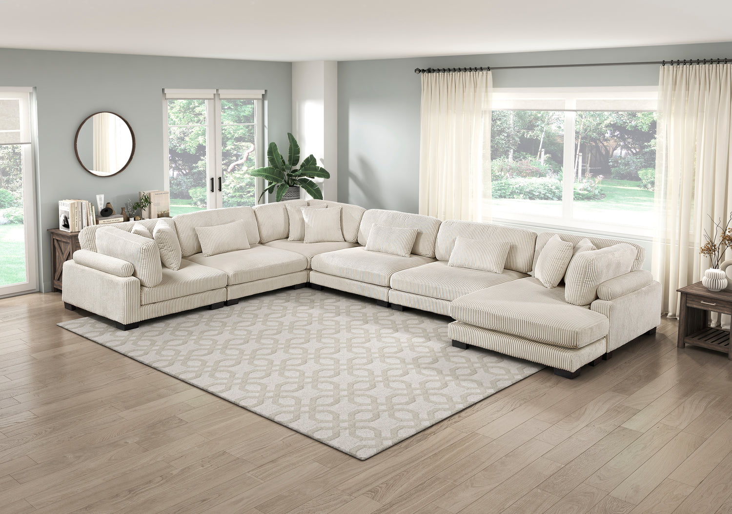 8555BE-VC Reversible Chaise - 8555BE-VC