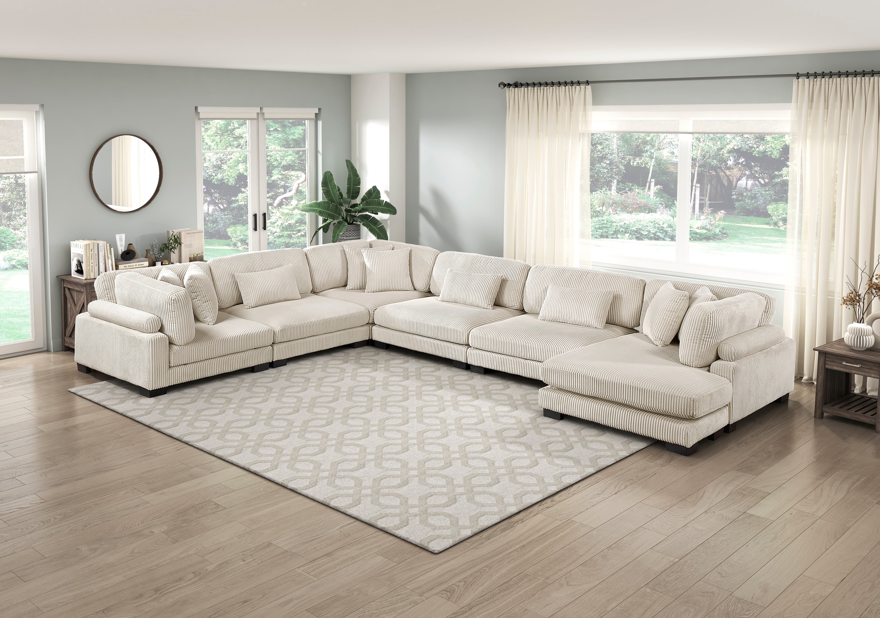 8555BE-VC Reversible Chaise - 8555BE-VC