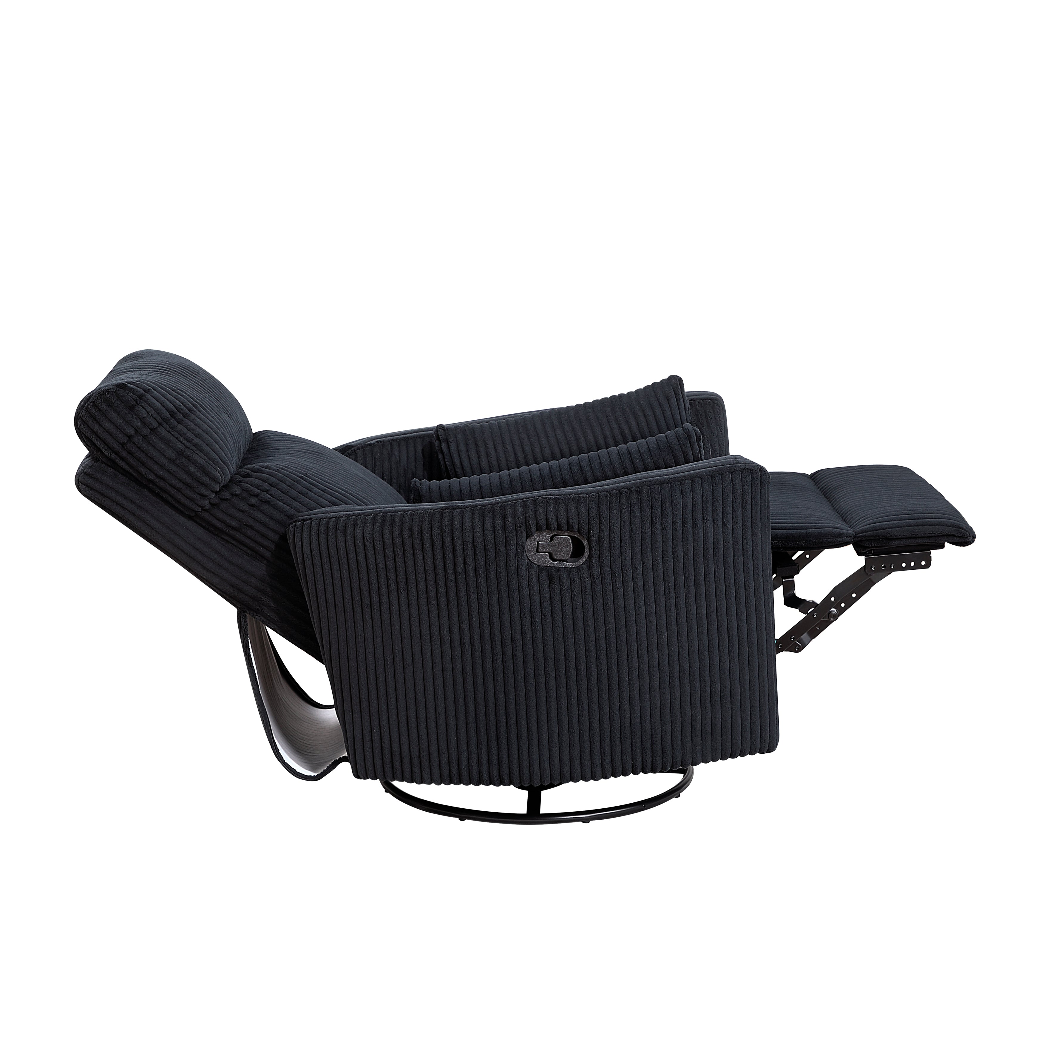 8555BK-1SW Swivel Glider Reclining Chair - 8555BK-1SW