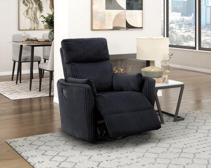 8555BK-1SW Swivel Glider Reclining Chair - 8555BK-1SW