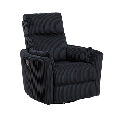 8555BK-1SW Swivel Glider Reclining Chair - 8555BK-1SW
