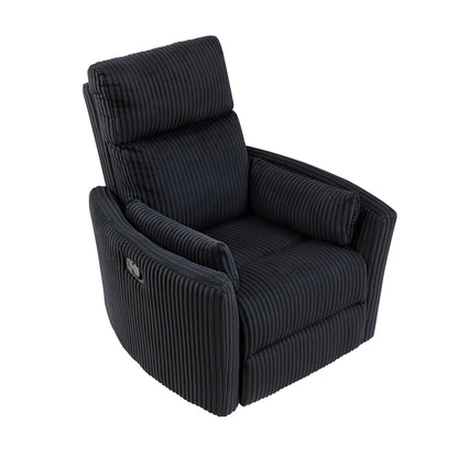 8555BK-1SW Swivel Glider Reclining Chair - 8555BK-1SW