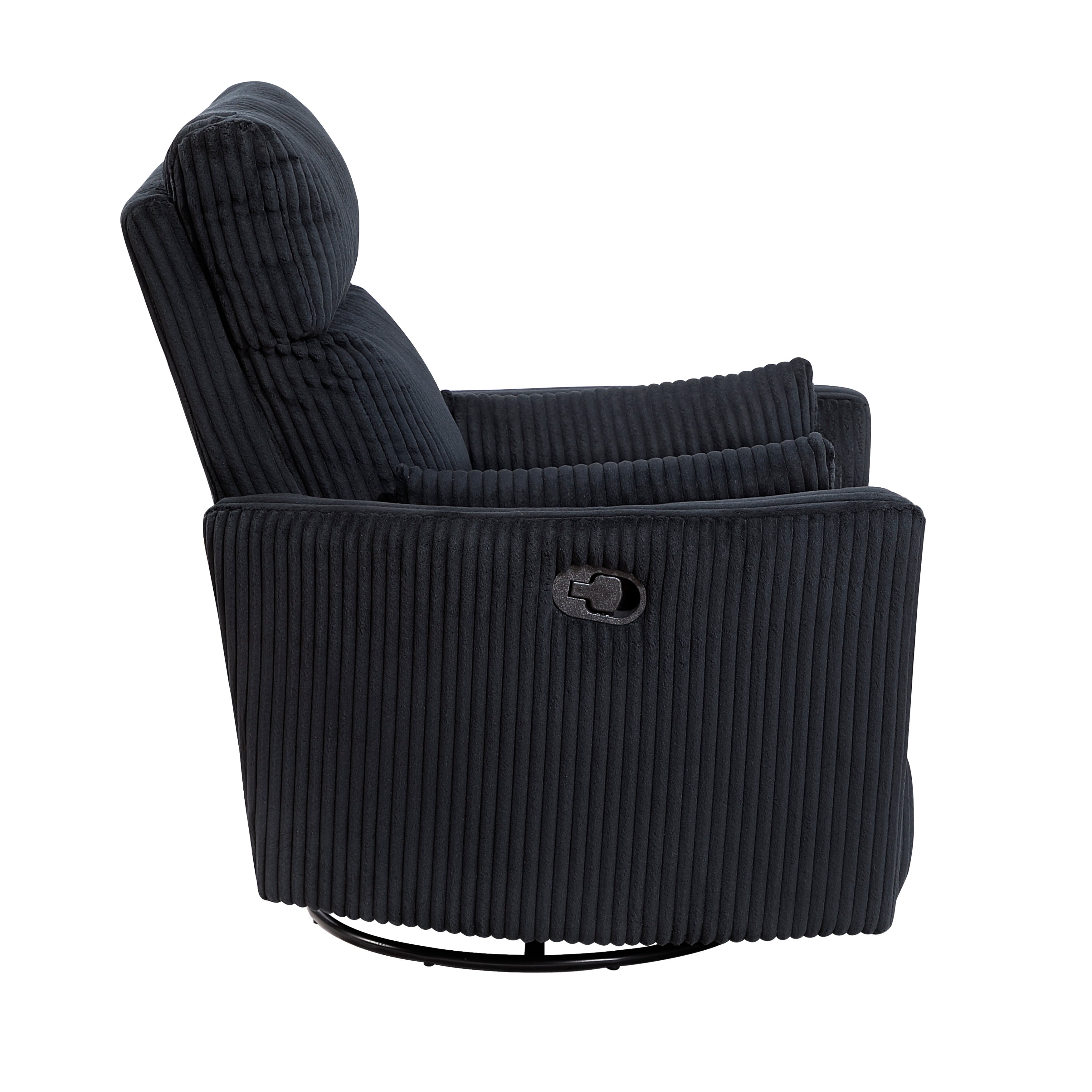 8555BK-1SW Swivel Glider Reclining Chair - 8555BK-1SW