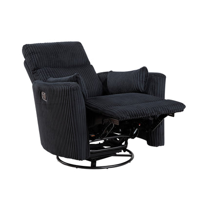 8555BK-1SW Swivel Glider Reclining Chair - 8555BK-1SW