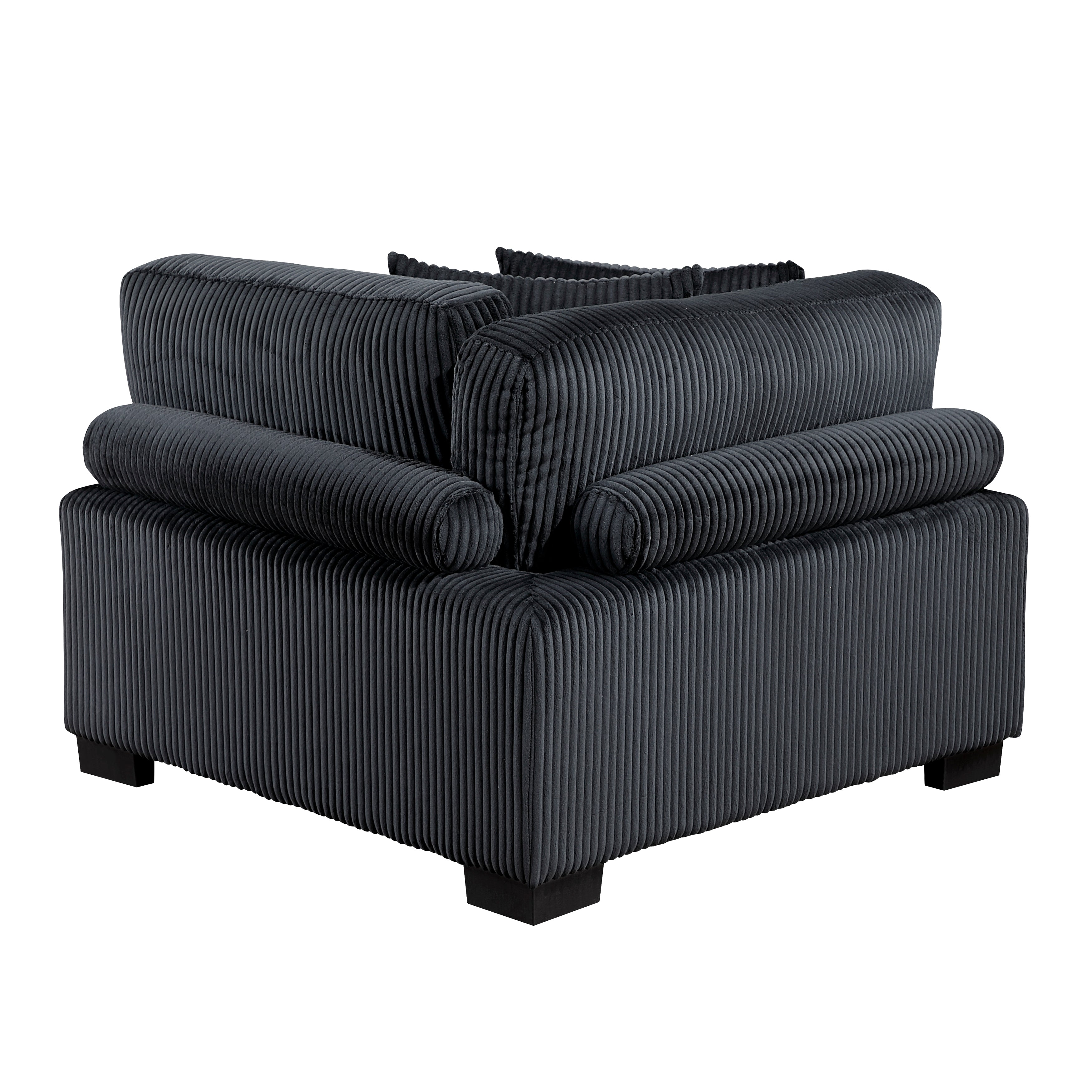 8555BK*2CR3ACVC (6)6-Piece Modular Sectional with Reversible Chaise - 8555BK*2CR3ACVC