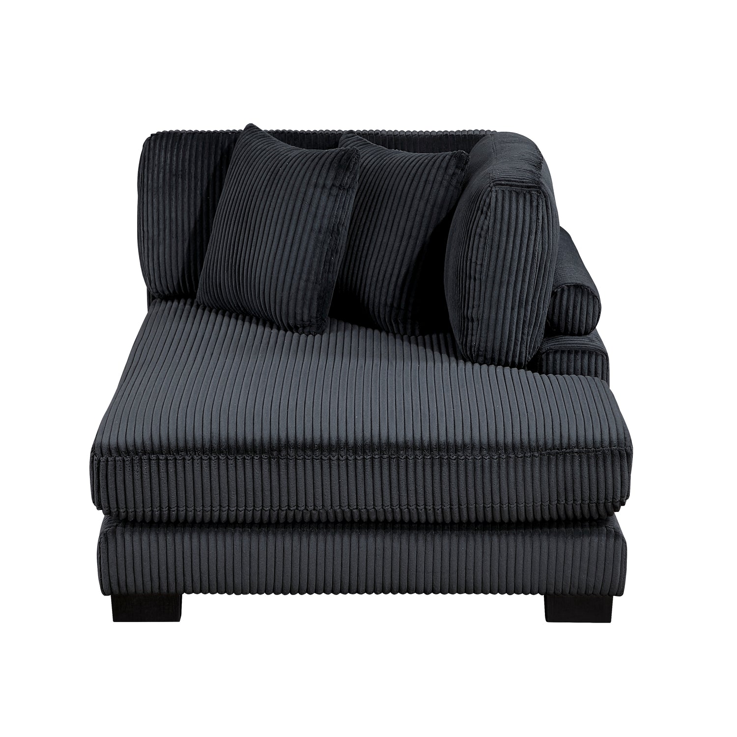 8555BK*2CR3ACVC (6)6-Piece Modular Sectional with Reversible Chaise - 8555BK*2CR3ACVC