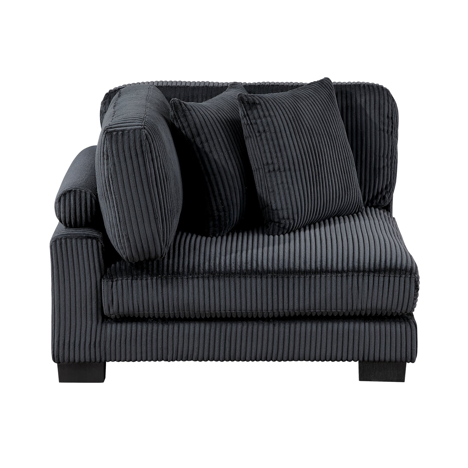8555BK*2CR3ACVCOT (7)7-Piece Modular Sectional with Reversible Chaise and Ottoman - 8555BK*2CR3ACVCOT