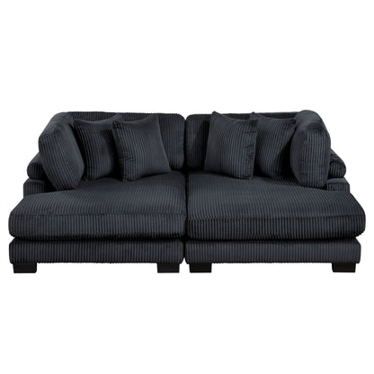 8555BK*2VC (2)2-Piece Chaise Lounge - 8555BK*2VC