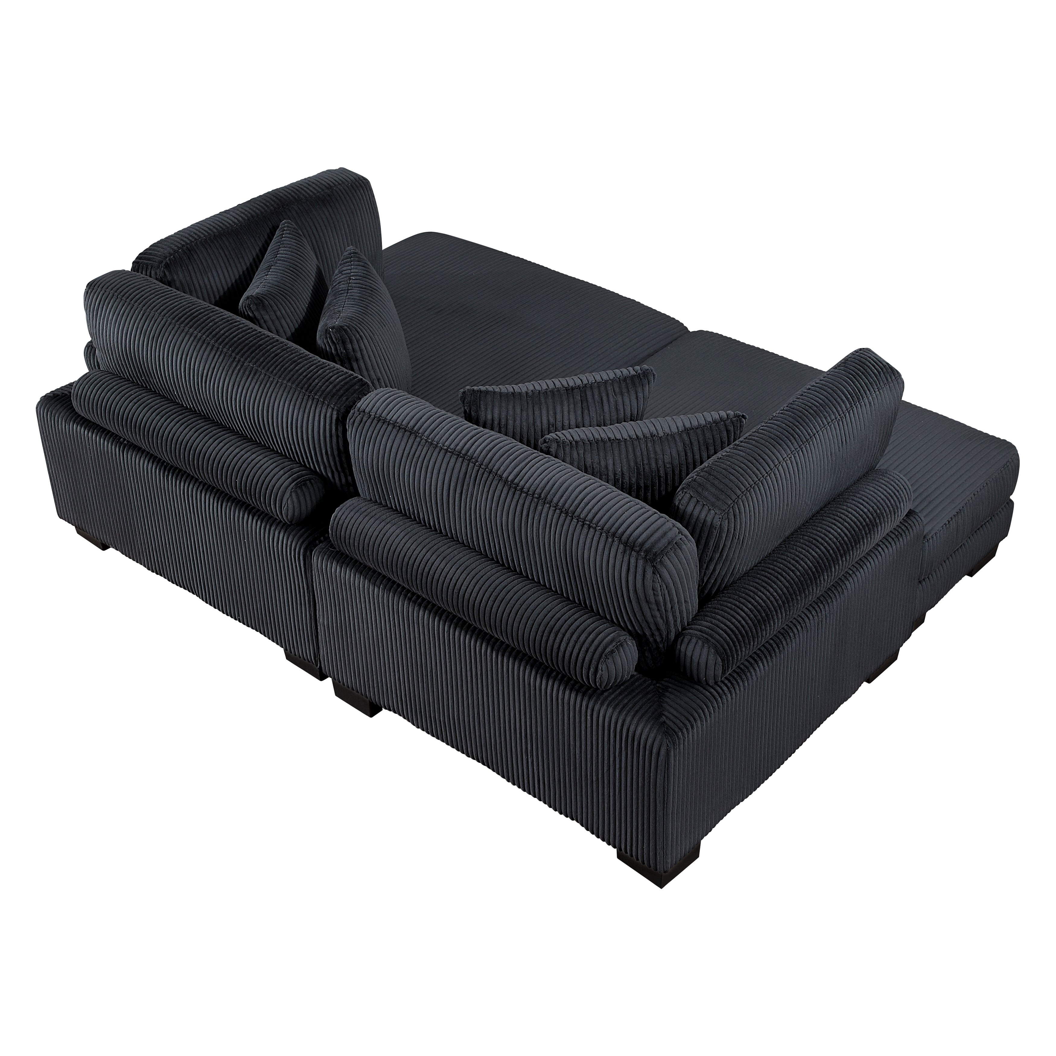 8555BK*2VC (2)2-Piece Chaise Lounge - 8555BK*2VC