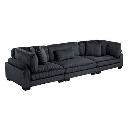8555BK-3* (3) SOFA - 8555BK-3*
