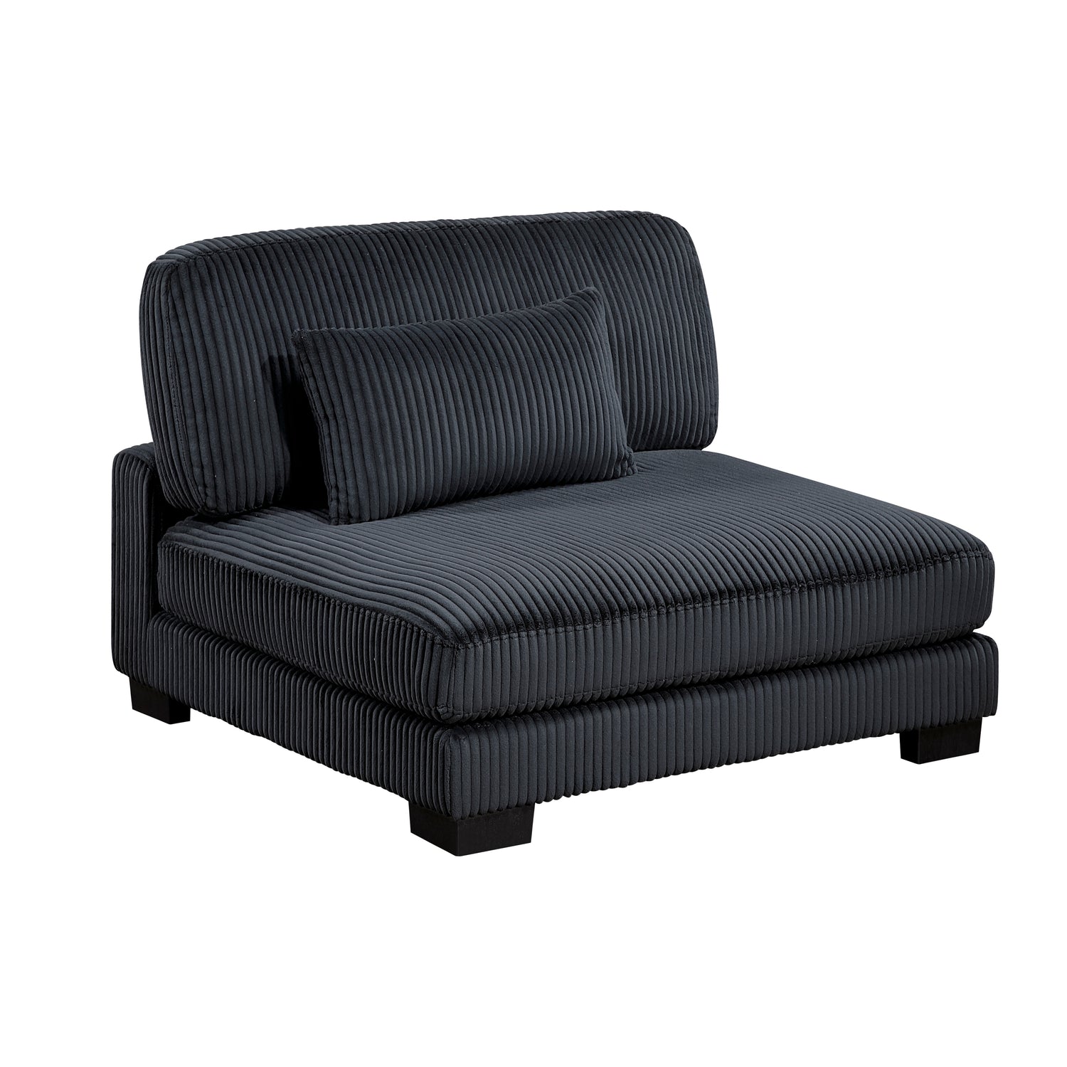 8555BK*3CRACOT (5)5-Piece Modular Sectional with Ottoman - 8555BK*3CRACOT