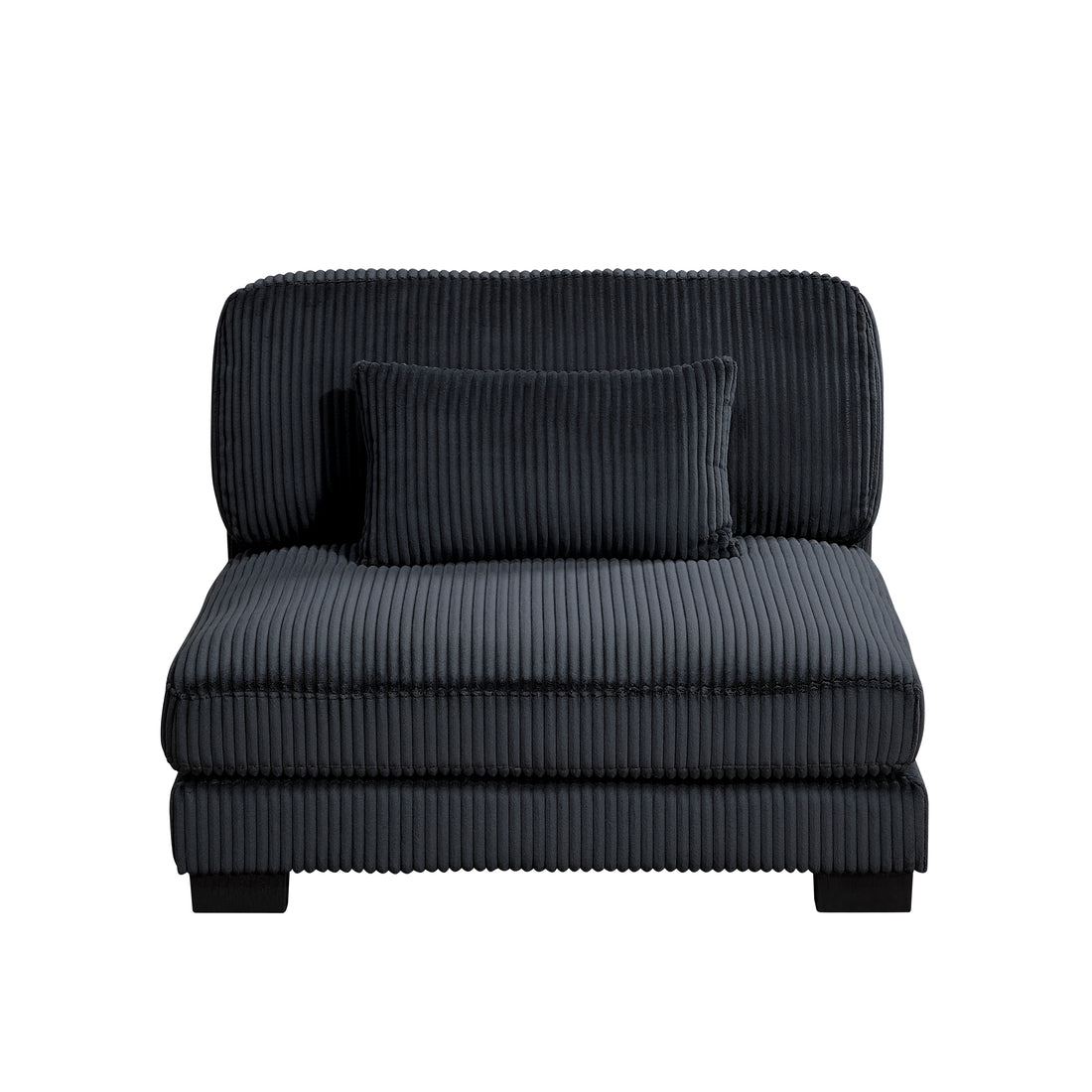 8555BK-AC armless chair - 8555BK-AC