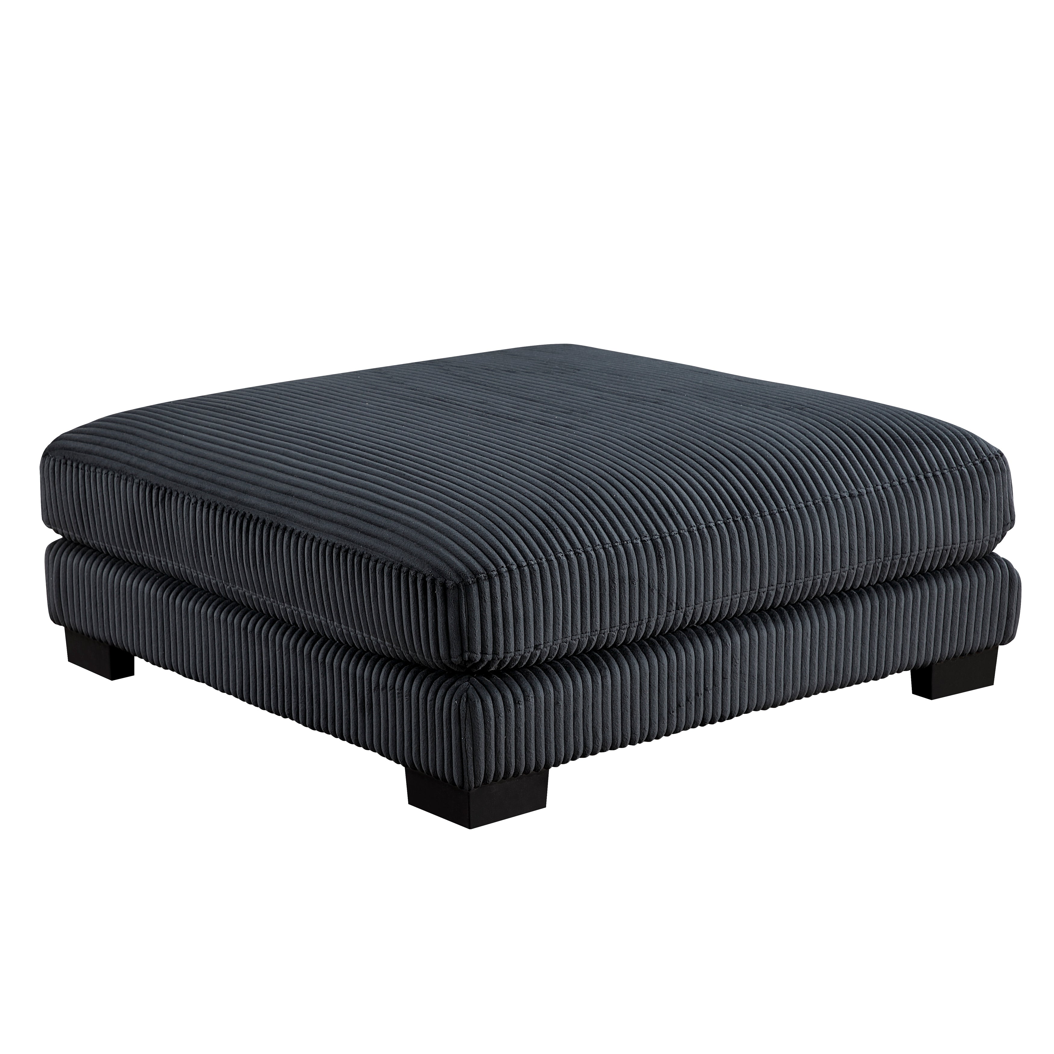 8555BK*CR2ACVCOT (5)5-Piece Modular Sectional with Reversible Chaise and Ottoman - 8555BK*CR2ACVCOT