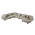 8555GB*2CR3ACVC (6)6-Piece Modular Sectional with Reversible Chaise - 8555GB*2CR3ACVC