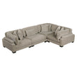 8555GB*3CRAC (4)4-Piece Modular Sectional - 8555GB*3CRAC