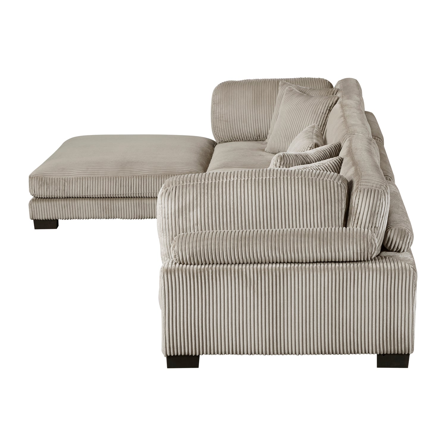 8555GB*4OT (4)4-Piece Modular Sectional with Ottoman - 8555GB*4OT