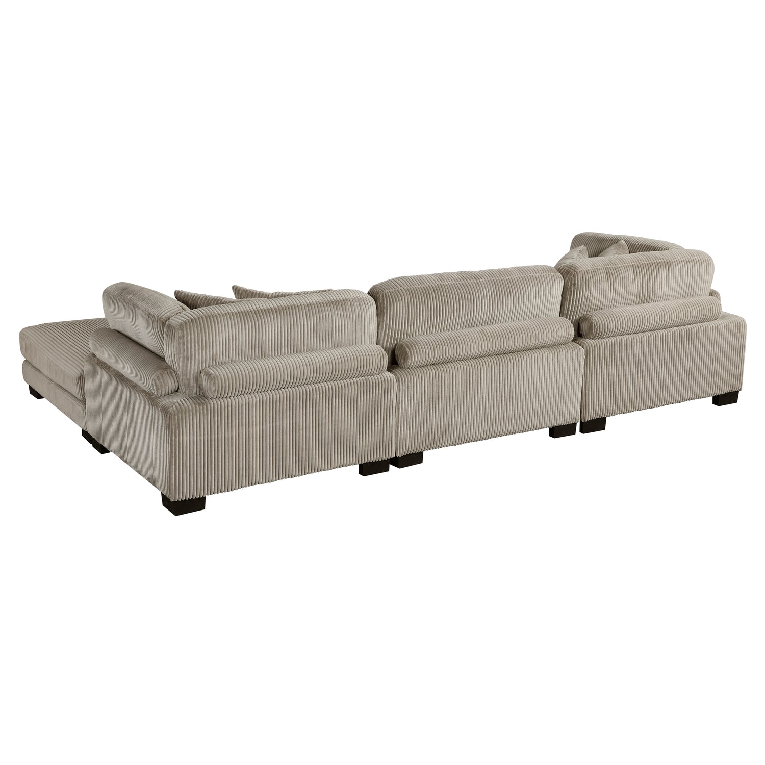 8555GB*4OT (4)4-Piece Modular Sectional with Ottoman - 8555GB*4OT