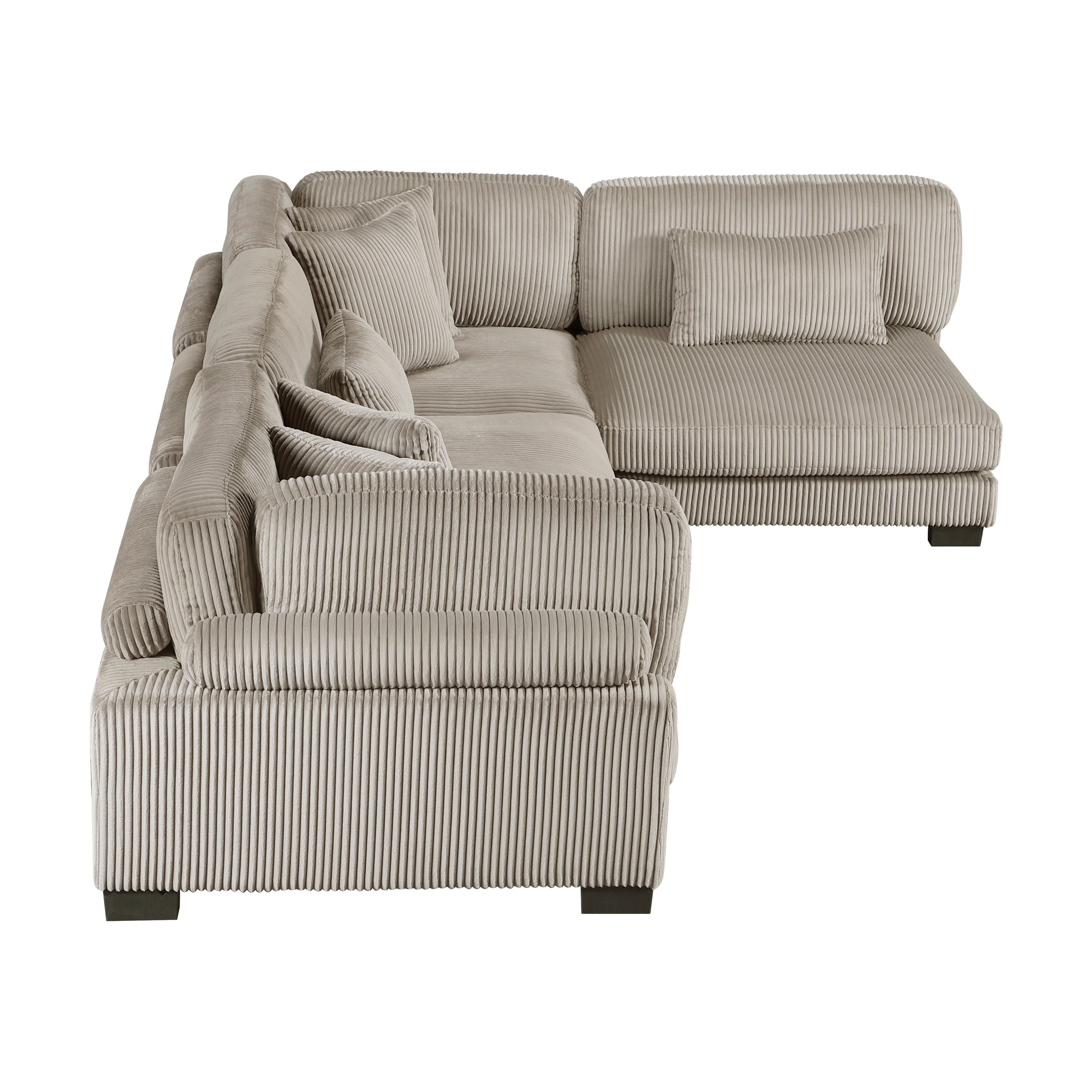 8555GB*4SC (4)4-Piece Modular Sectional - 8555GB*4SC