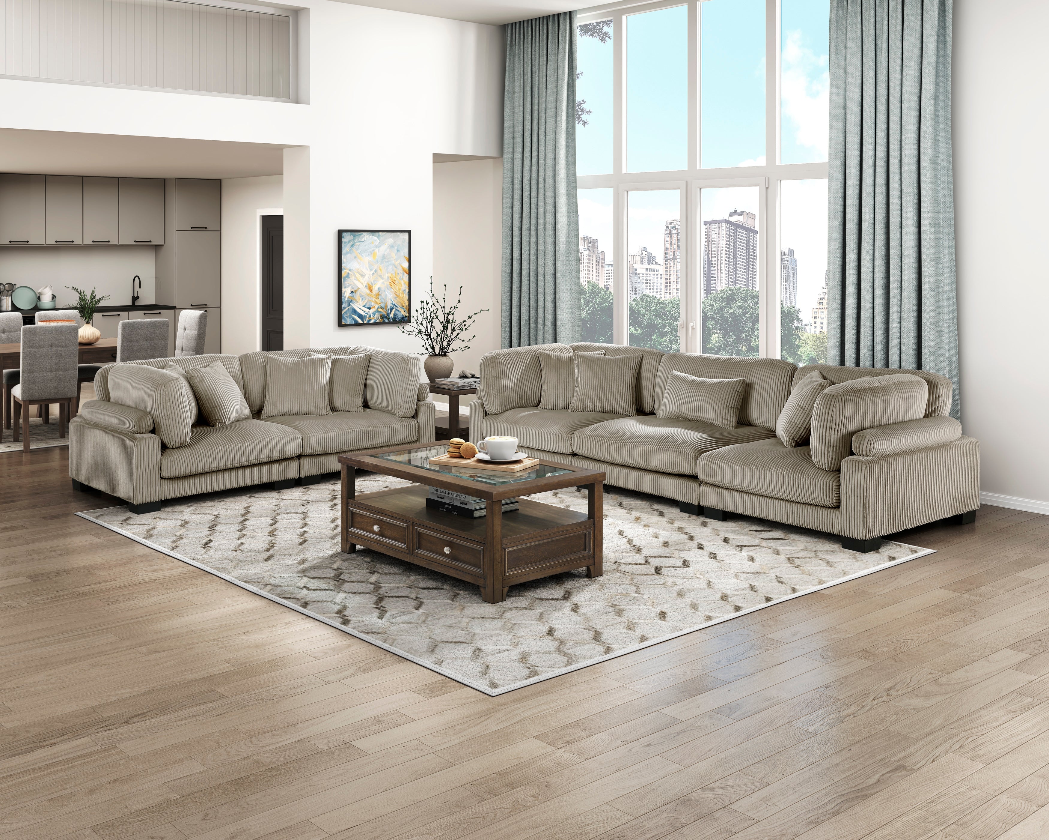 8555GB-AC Armless Chair - 8555GB-AC