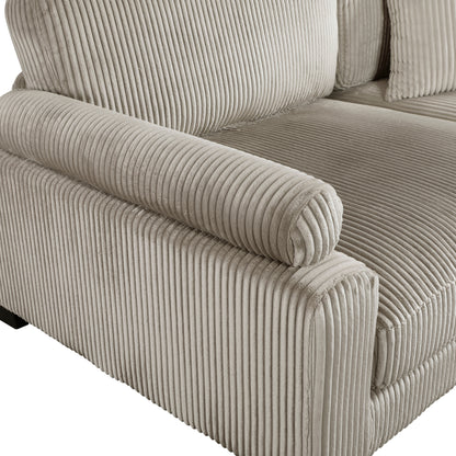 8555GB*CR2ACVC (4)4-Piece Modular Sectional with Reversible Chaise - 8555GB*CR2ACVC