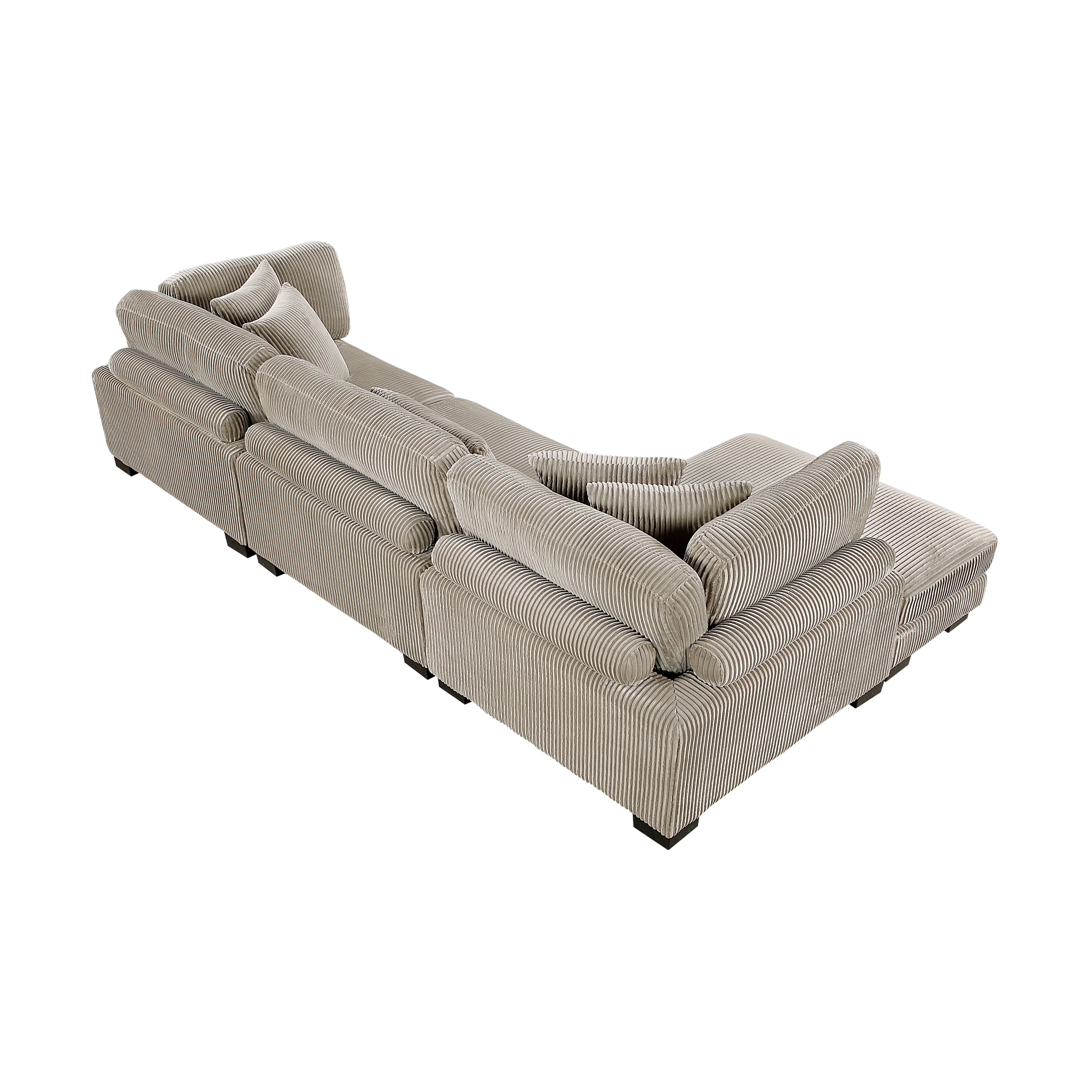 8555GB*CRACVC (3)3-Piece Modular Sectional with Reversible Chaise - 8555GB*CRACVC