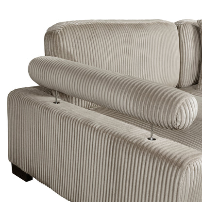 8555GB*CRACVC (3)3-Piece Modular Sectional with Reversible Chaise - 8555GB*CRACVC