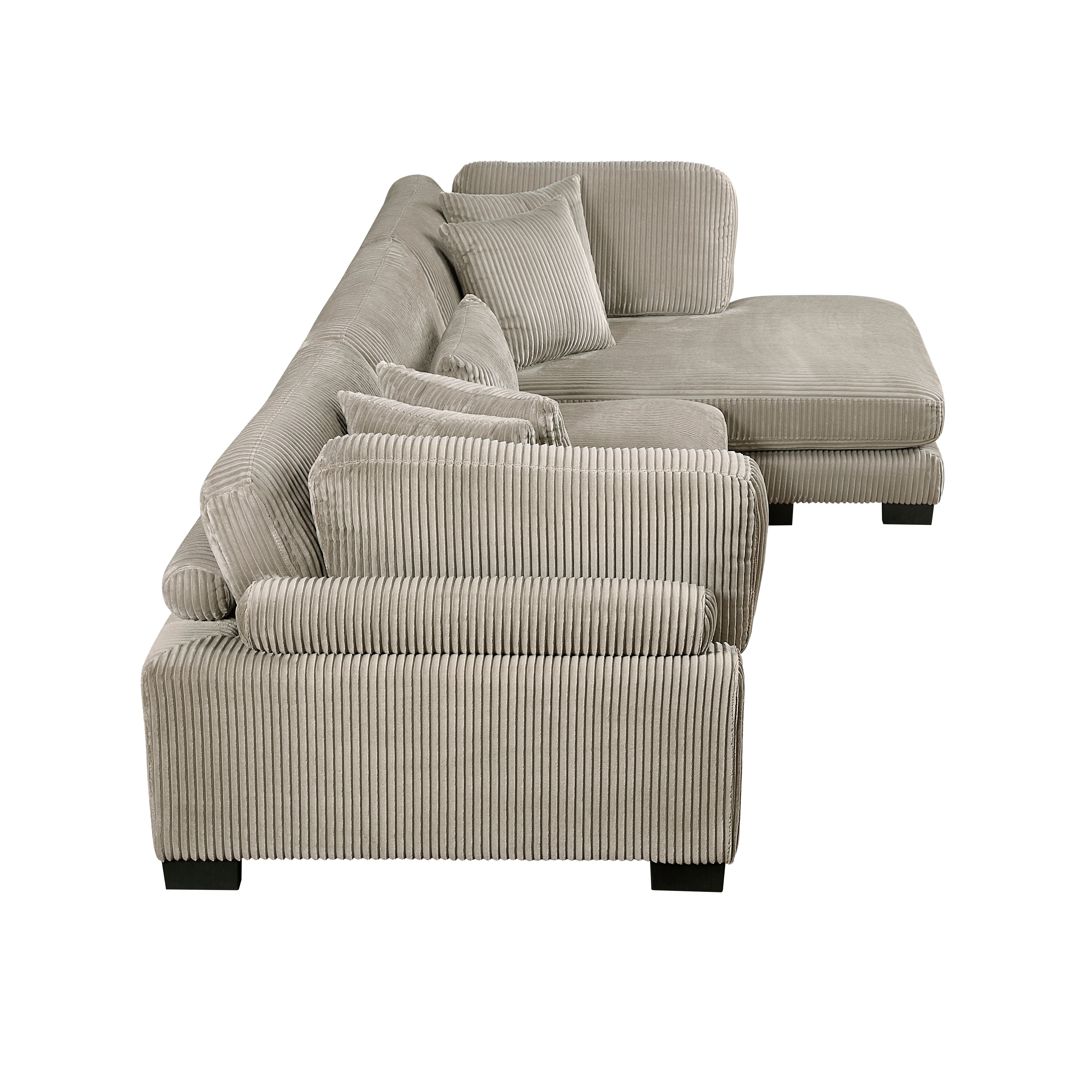 8555GB*CRACVC (3)3-Piece Modular Sectional with Reversible Chaise - 8555GB*CRACVC