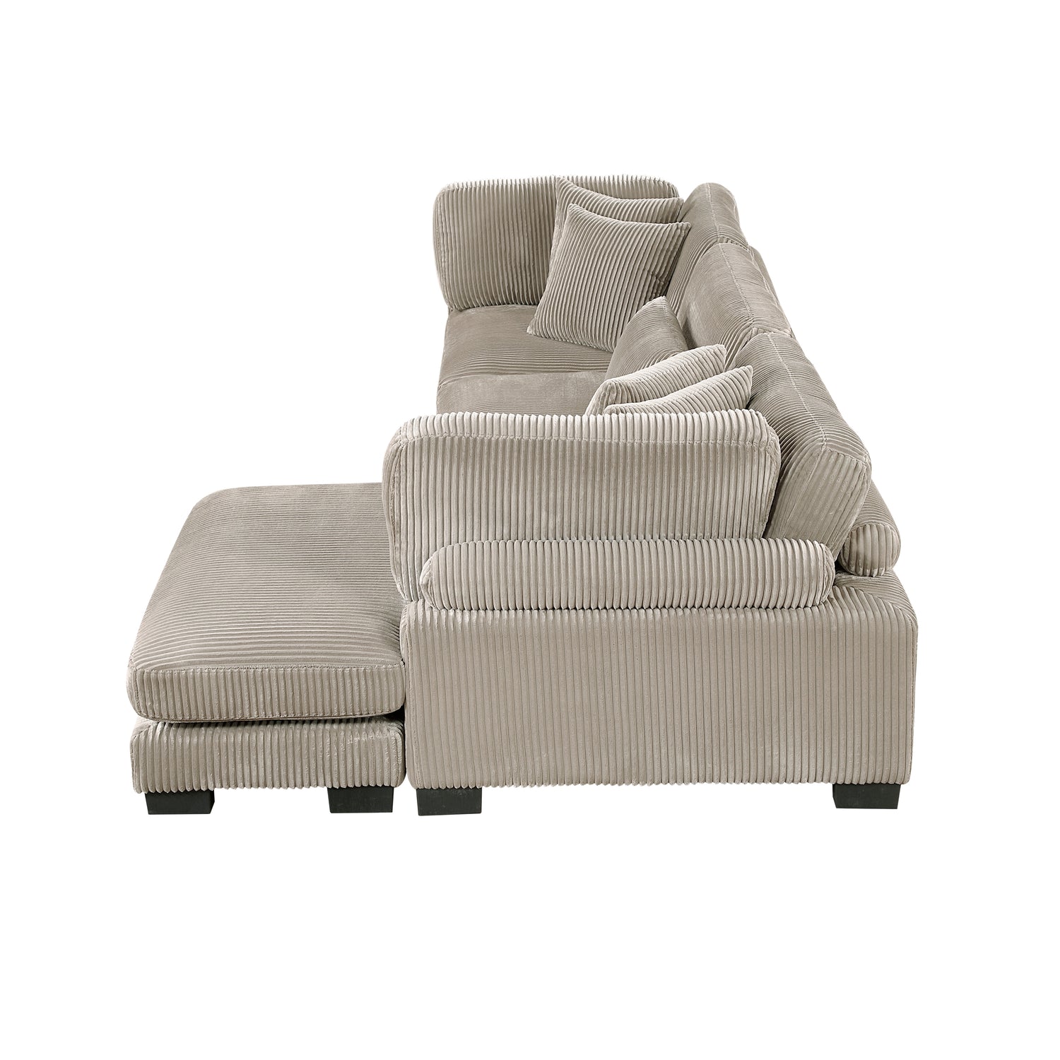 8555GB*CRACVC (3)3-Piece Modular Sectional with Reversible Chaise - 8555GB*CRACVC