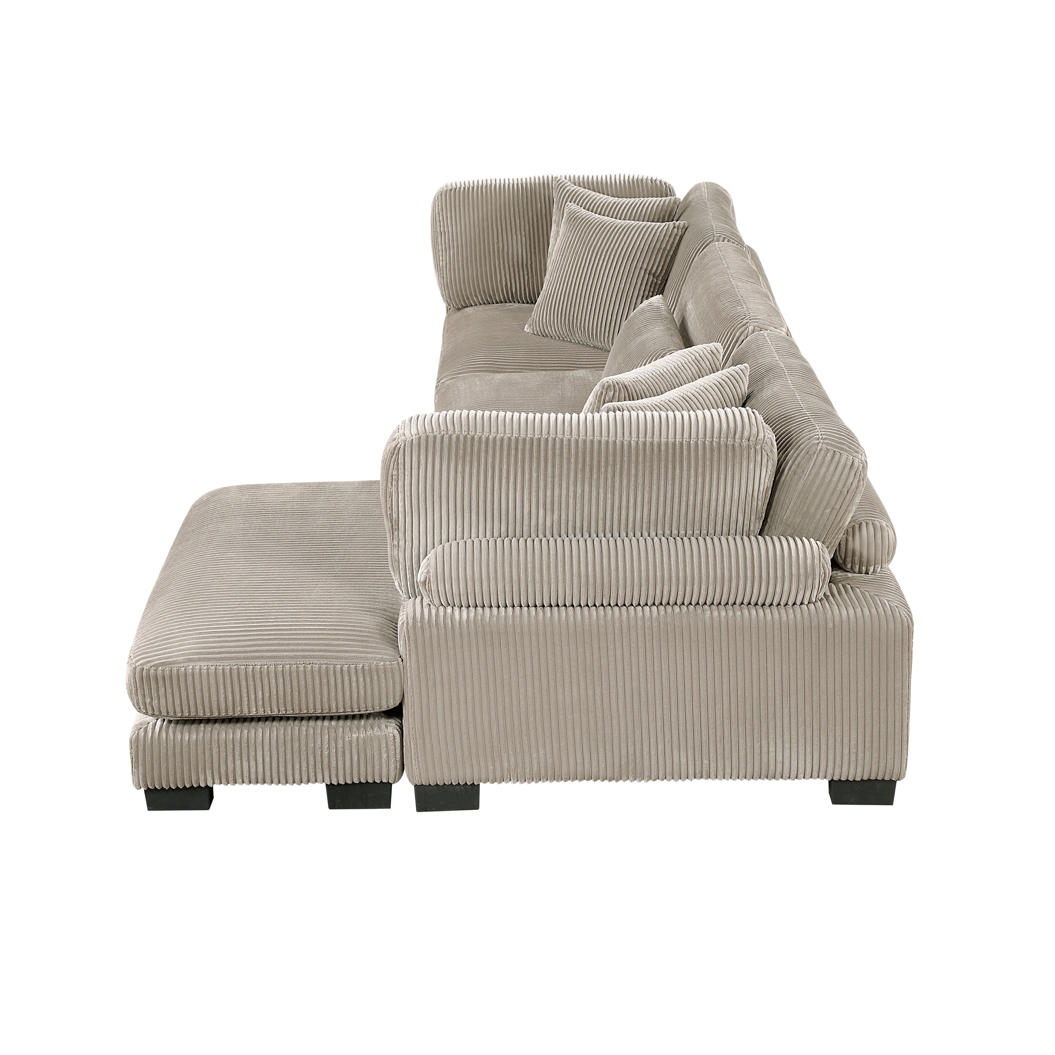 8555GB*CRACVC (3)3-Piece Modular Sectional with Reversible Chaise - 8555GB*CRACVC