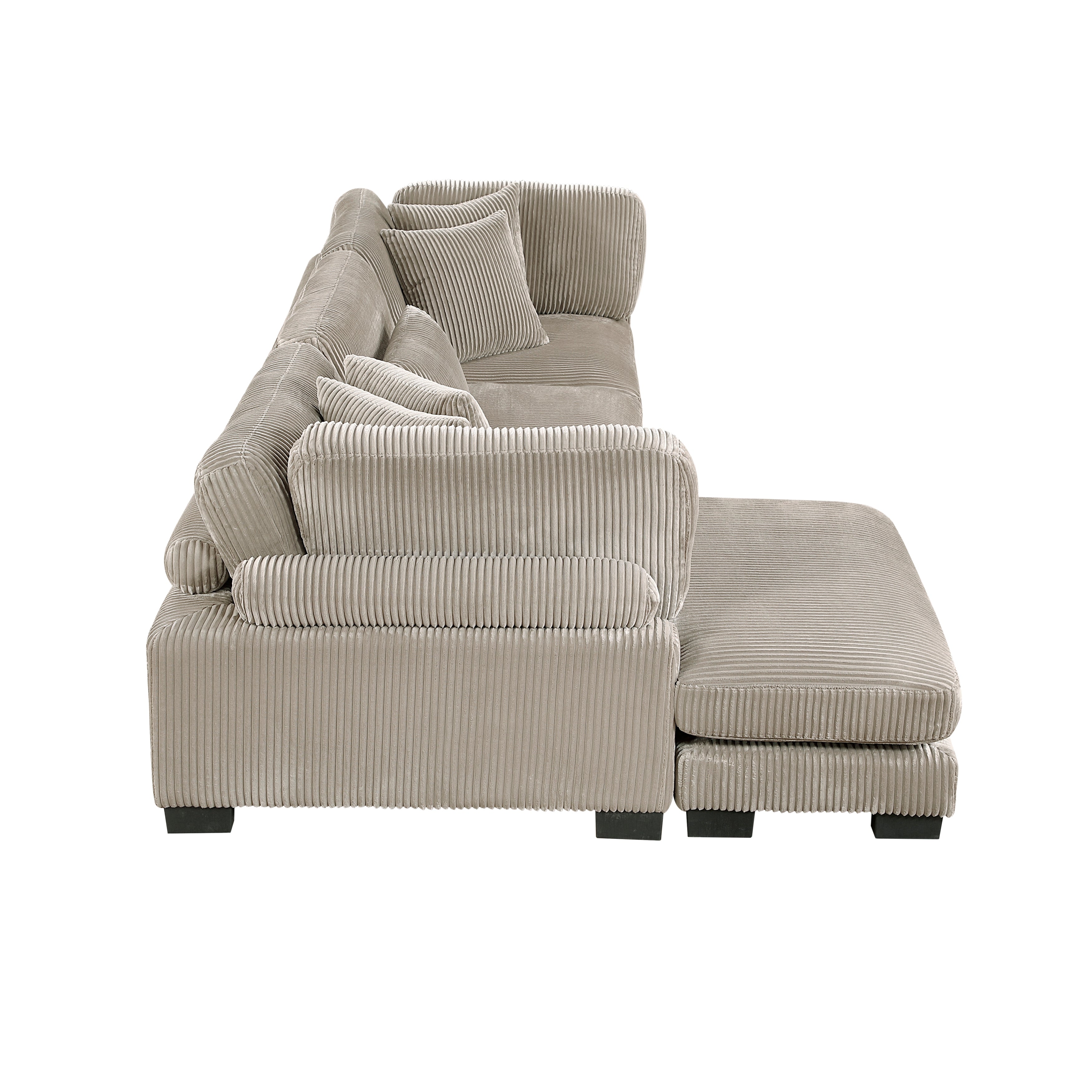 8555GB*CRACVC (3)3-Piece Modular Sectional with Reversible Chaise - 8555GB*CRACVC