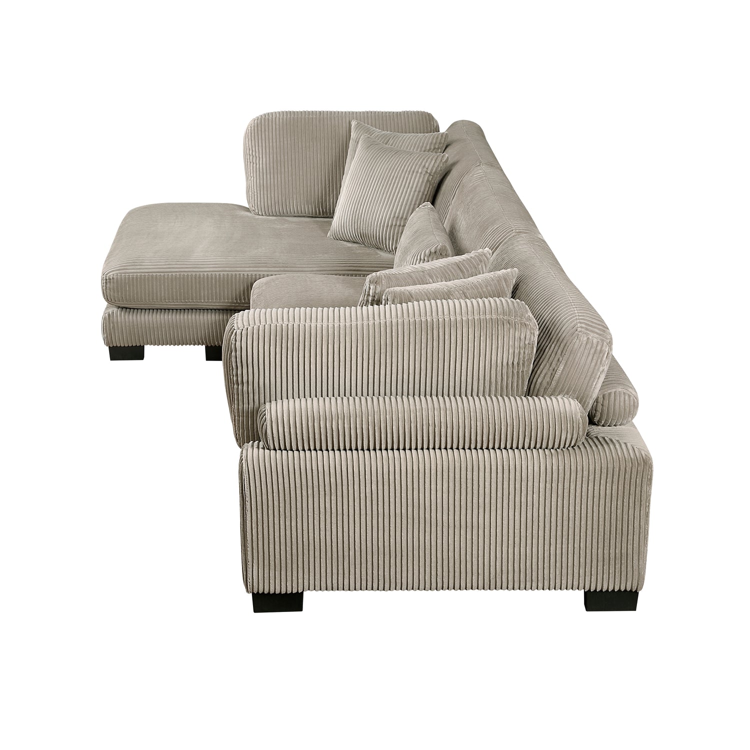 8555GB*CRACVC (3)3-Piece Modular Sectional with Reversible Chaise - 8555GB*CRACVC