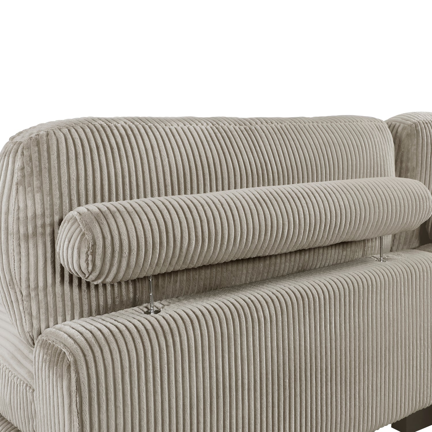 8555GB*CRACVCOT (4)4-Piece Modular Sectional with Reversible Chaise and Ottoman - 8555GB*CRACVCOT