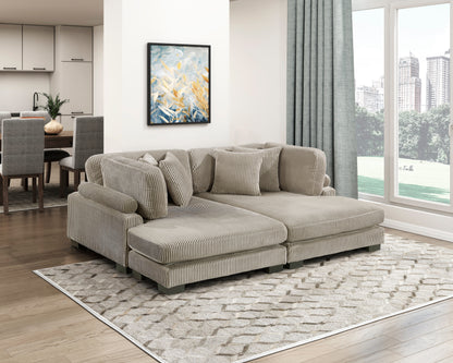 8555GB-VC Reversible Chaise - 8555GB-VC