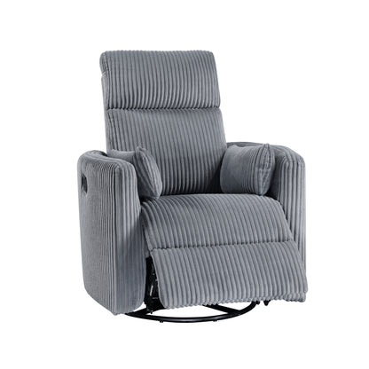 8555GY-1SW Swivel Glider Reclining Chair - 8555GY-1SW