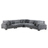 8555GY*2AC3CR (5)5-Piece Modular Sectional - 8555GY*2AC3CR