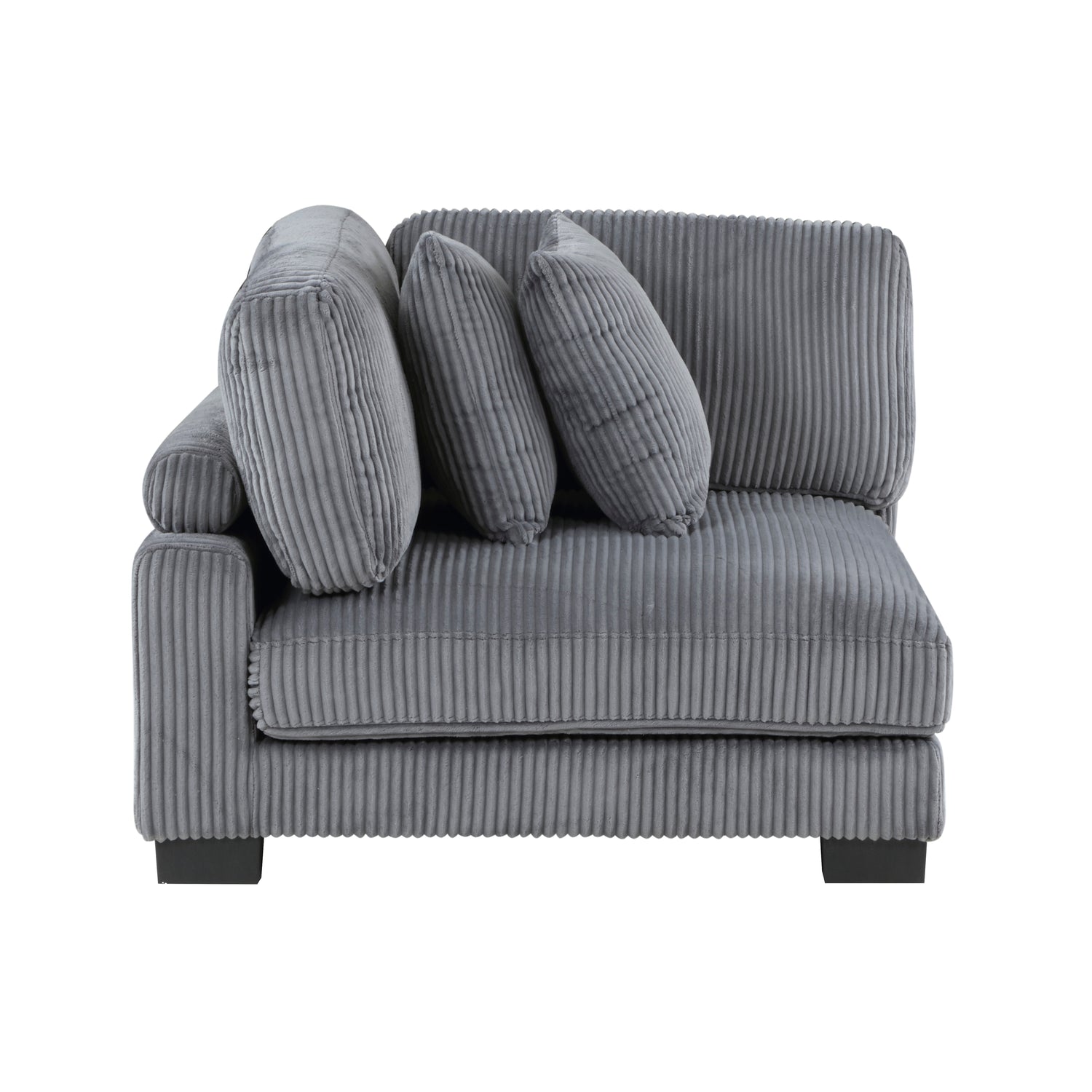 8555GY*2AC3CR (5)5-Piece Modular Sectional - 8555GY*2AC3CR