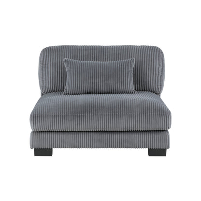 8555GY*2AC3CR (5)5-Piece Modular Sectional - 8555GY*2AC3CR