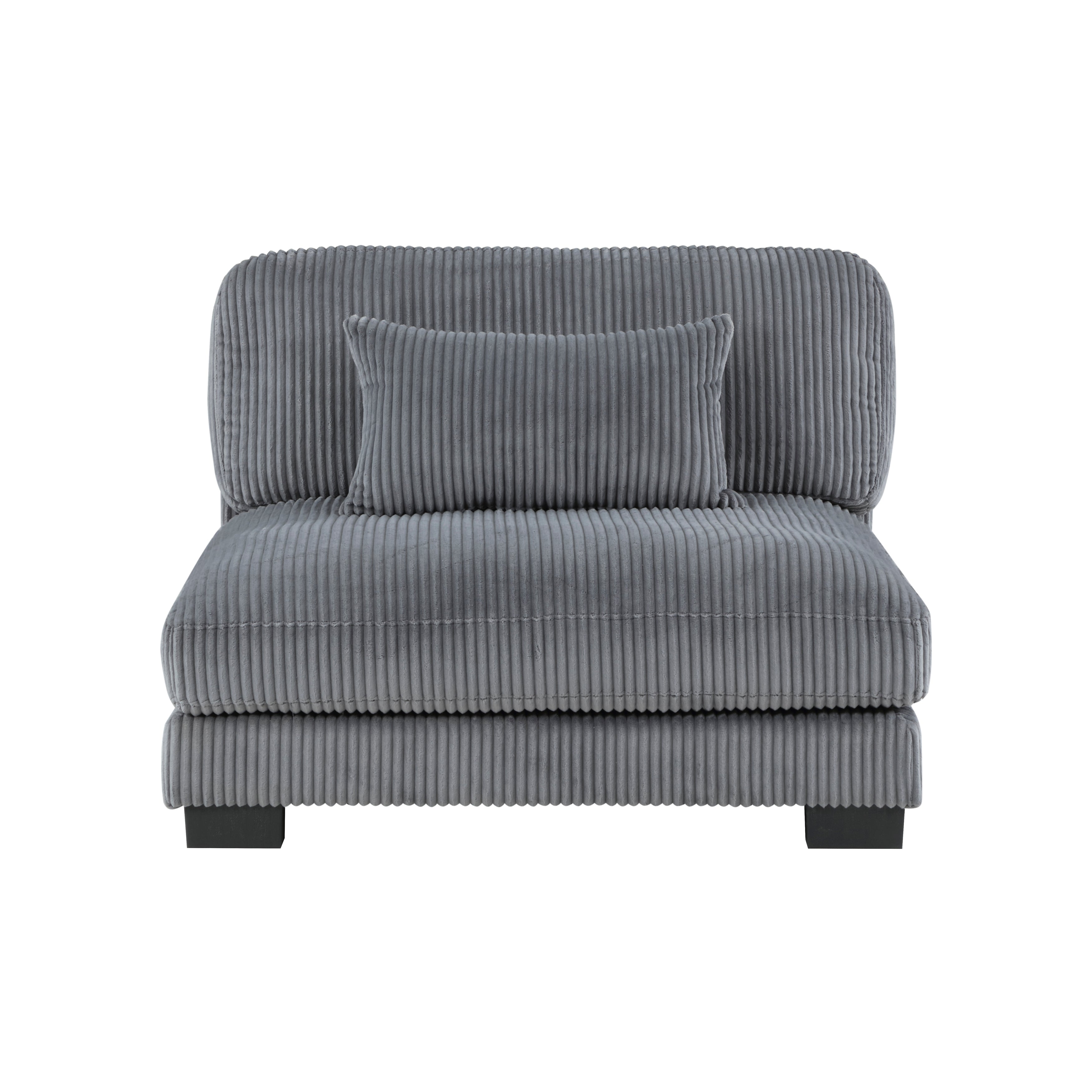 8555GY*2CR3ACVC (6)6-Piece Modular Sectional with Reversible Chaise - 8555GY*2CR3ACVC