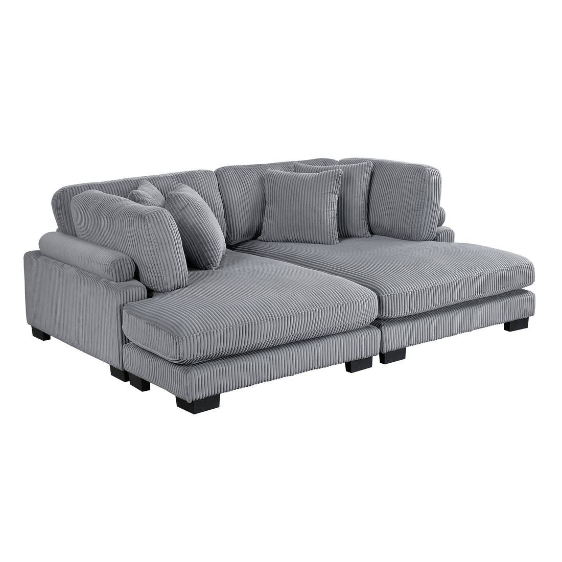 8555GY*2VC (2)2-Piece Chaise Lounge - 8555GY*2VC