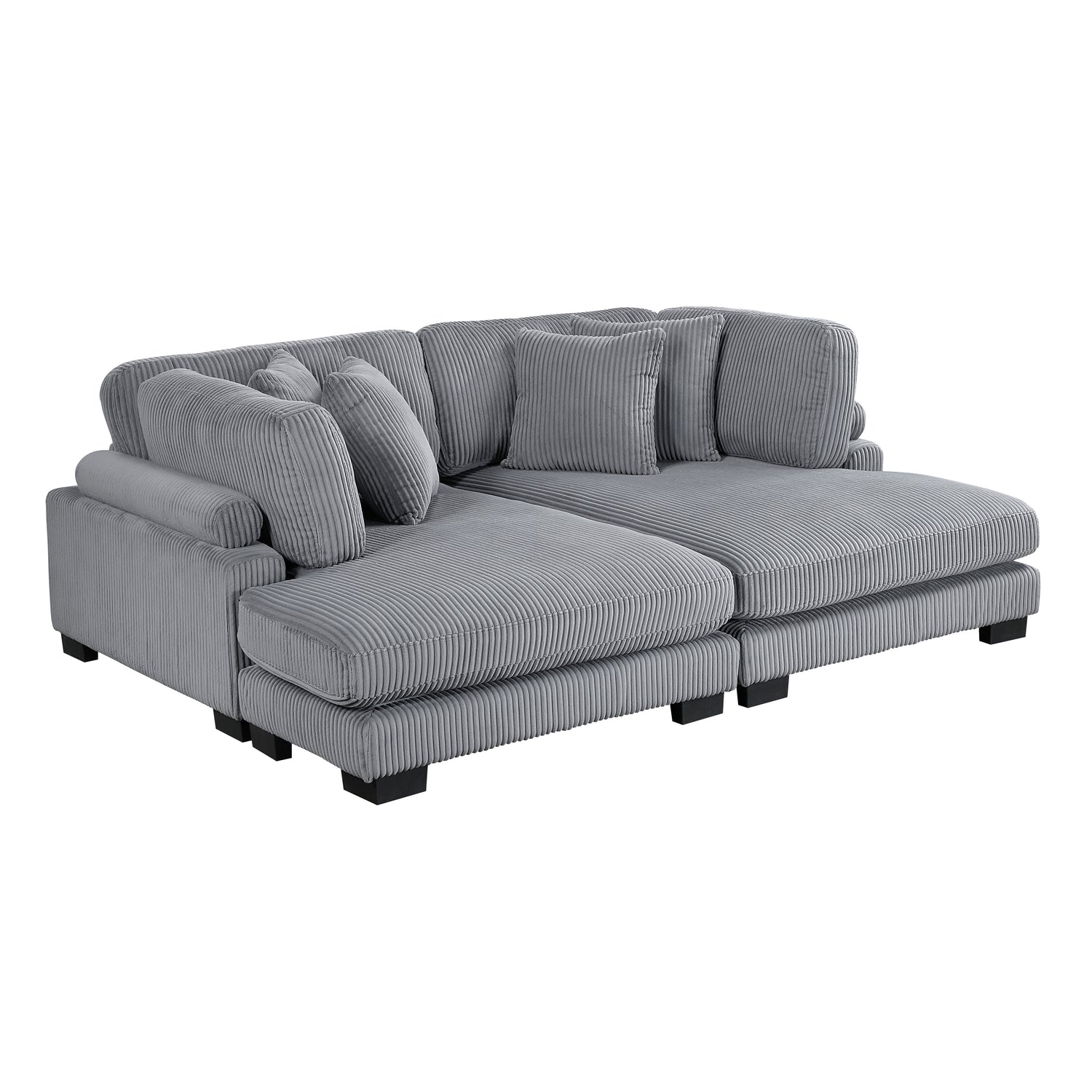 8555GY*2VC (2)2-Piece Chaise Lounge - 8555GY*2VC