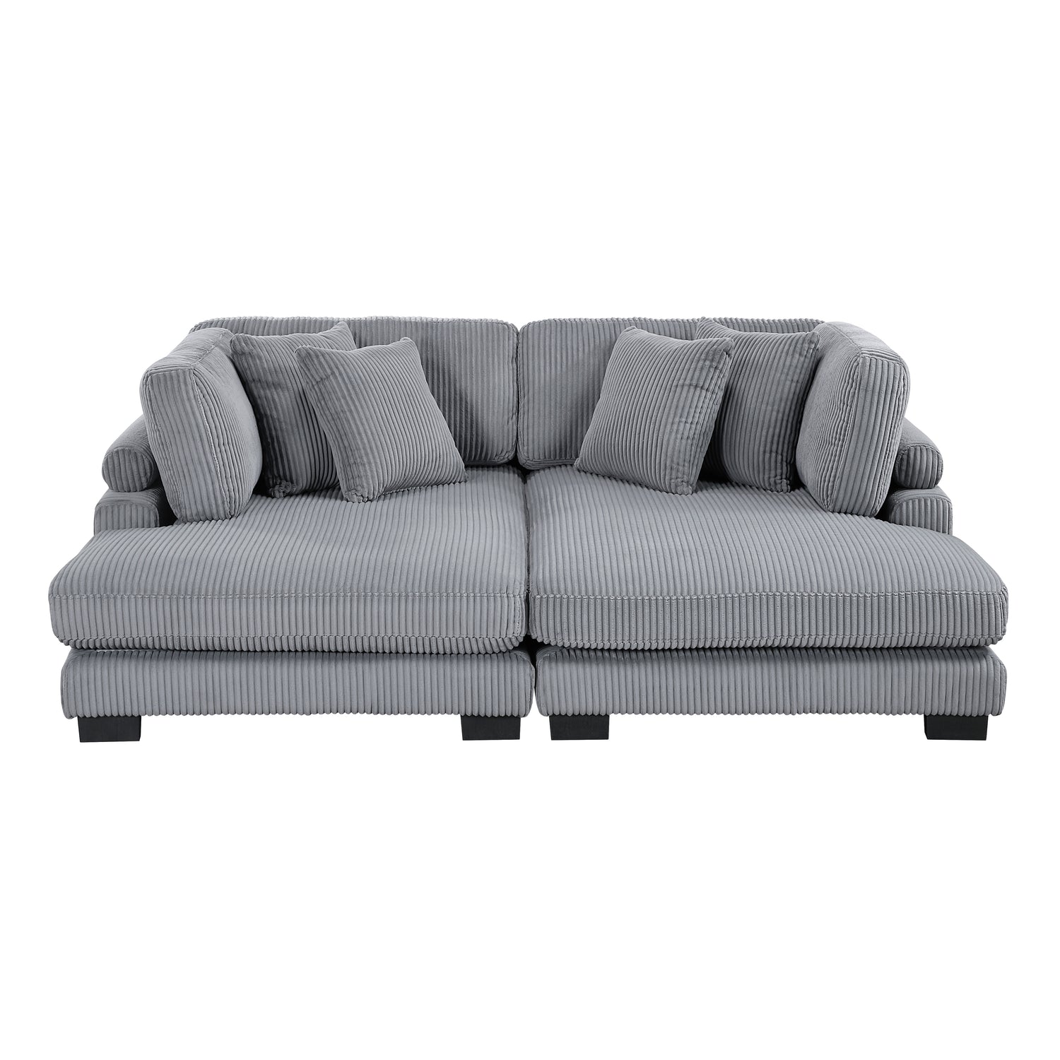 8555GY*2VC (2)2-Piece Chaise Lounge - 8555GY*2VC