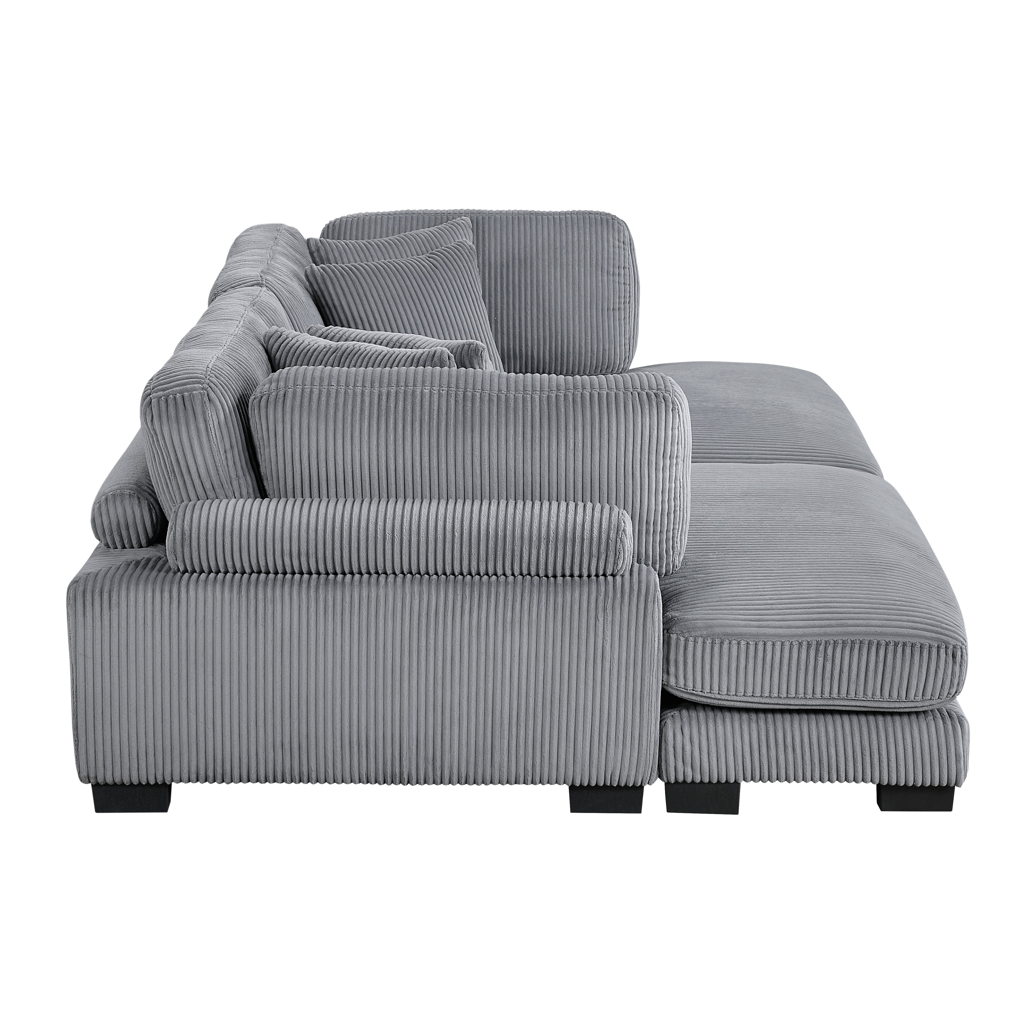 8555GY*2VC (2)2-Piece Chaise Lounge - 8555GY*2VC