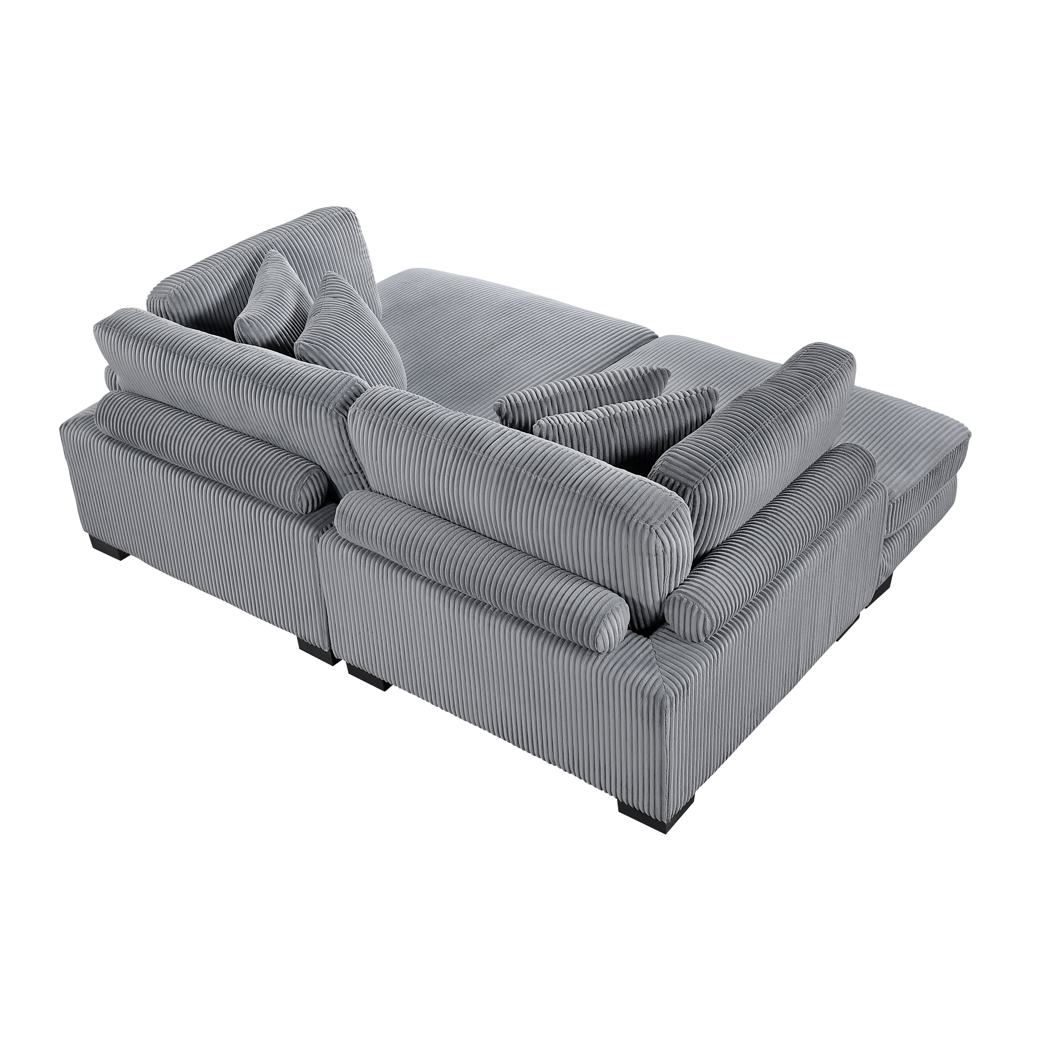 8555GY*2VC (2)2-Piece Chaise Lounge - 8555GY*2VC