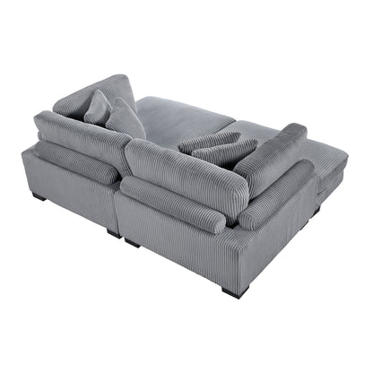 8555GY*2VC (2)2-Piece Chaise Lounge - 8555GY*2VC