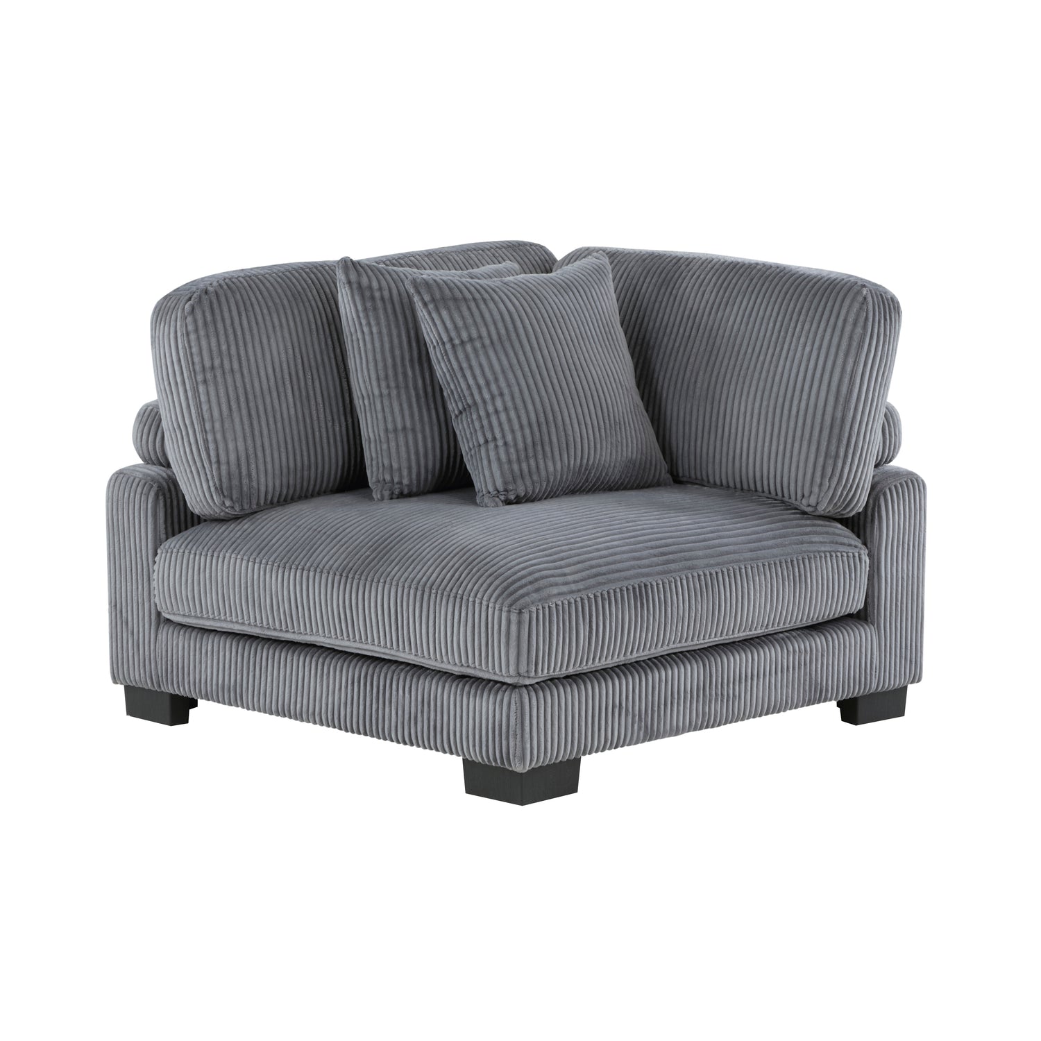 8555GY*3CR2ACOT (6)6-Piece Modular Sectional with Ottoman - 8555GY*3CR2ACOT
