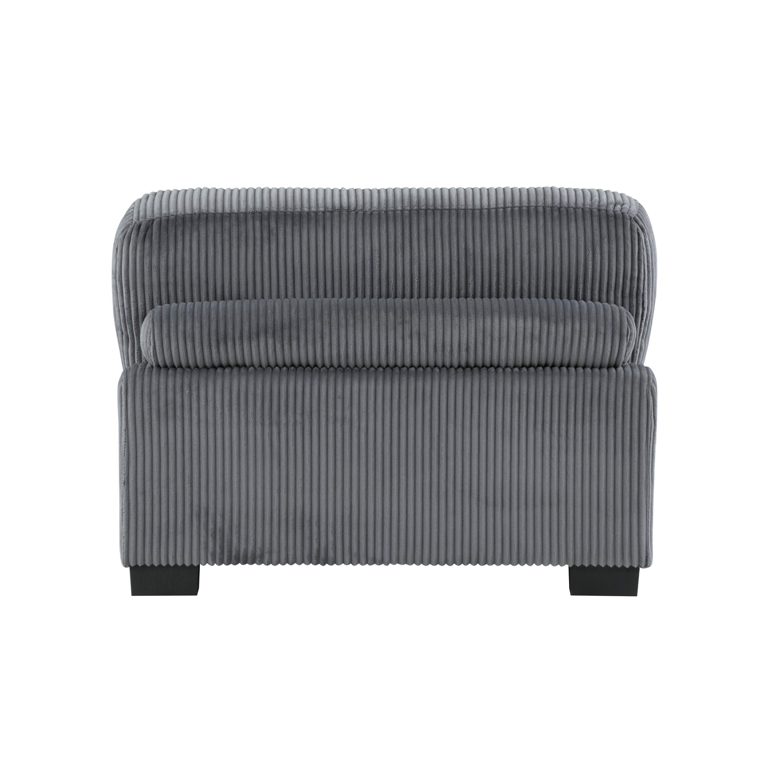 8555GY*CR2ACVCOT (5)5-Piece Modular Sectional with Reversible Chaise and Ottoman - 8555GY*CR2ACVCOT