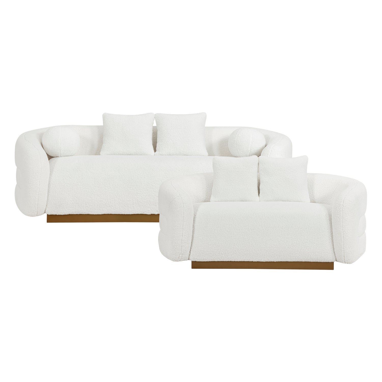 8568WH*2 2pc Set: Love, Chair - 8568WH*2