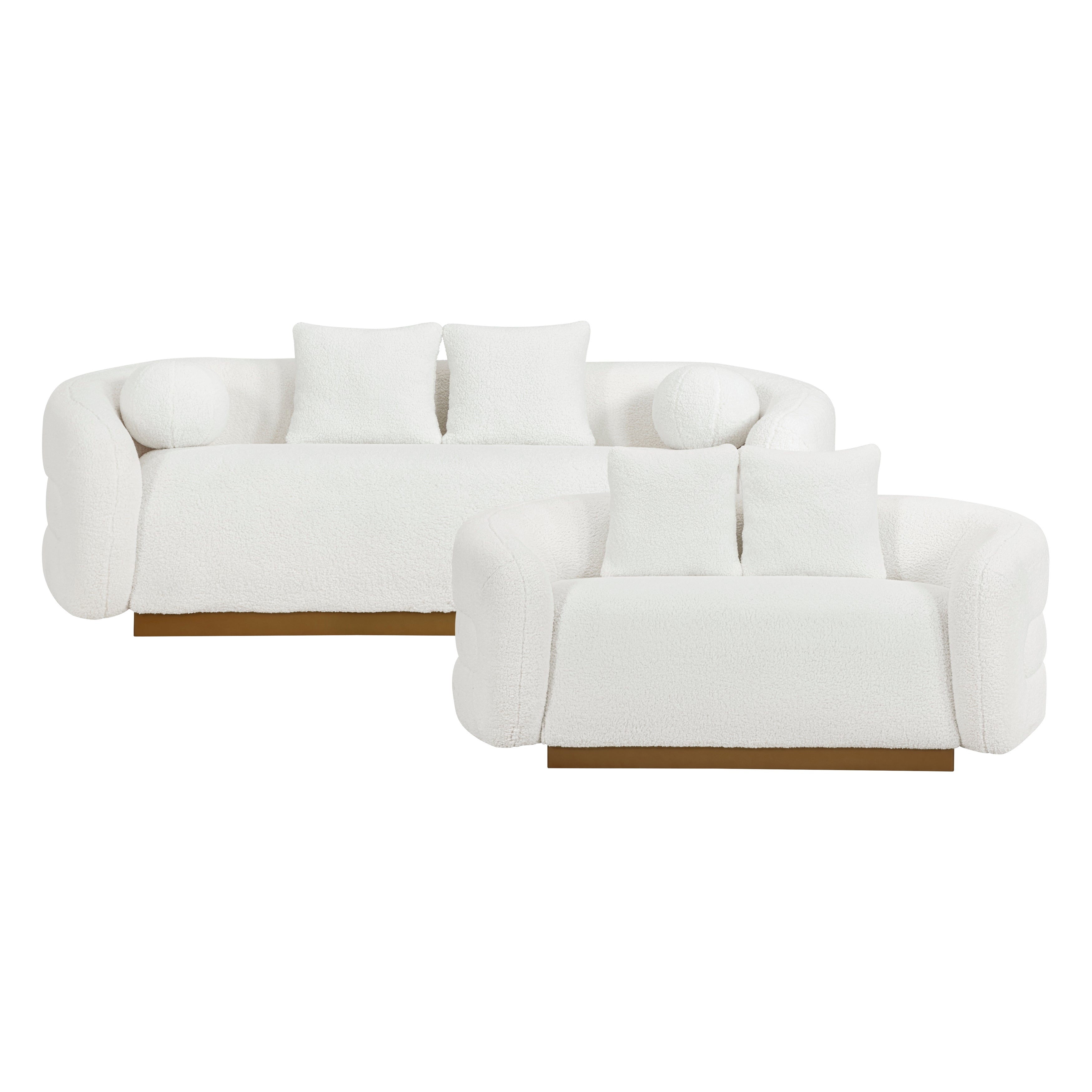 8568WH*2 2pc Set: Love, Chair - 8568WH*2