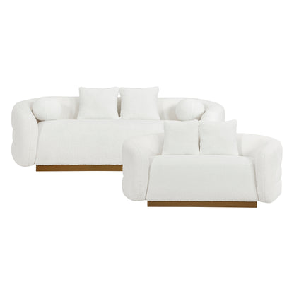 8568WH*2 2pc Set: Love, Chair - 8568WH*2