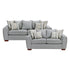 8579GY*2 2pc Set: Sofa, Love - 8579GY*2